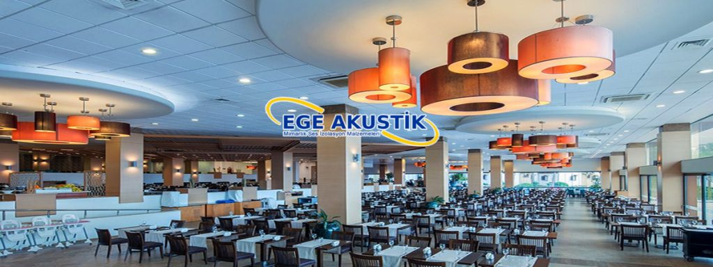 Akustik snow asma tavan paneli