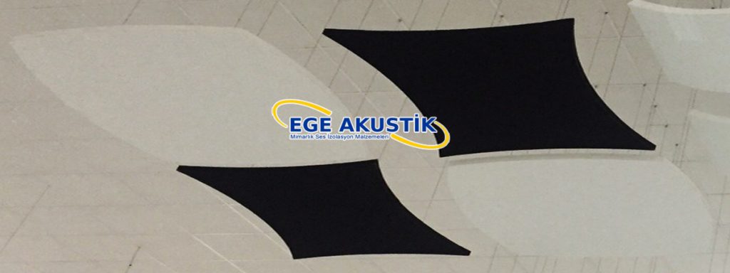 Akustik Polo Black Asma Tavan Paneli